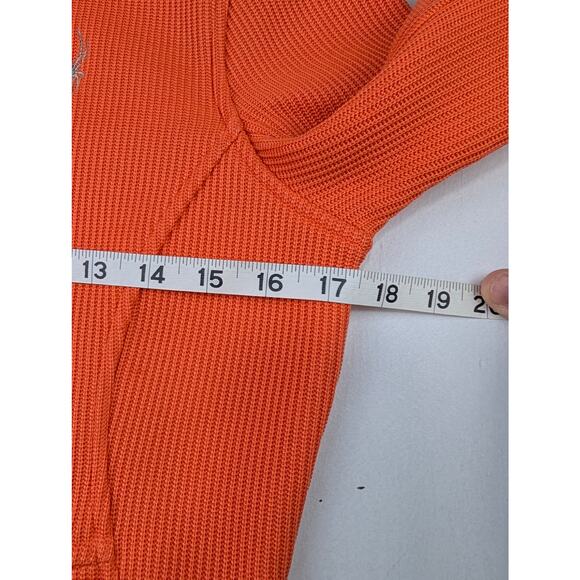 Spyder Women's Medium Orange Core Sweater Jacket Full Zip - Picture 5 of 8